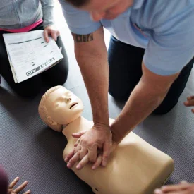CPR on a Mannequin