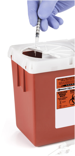 Sharps disposal