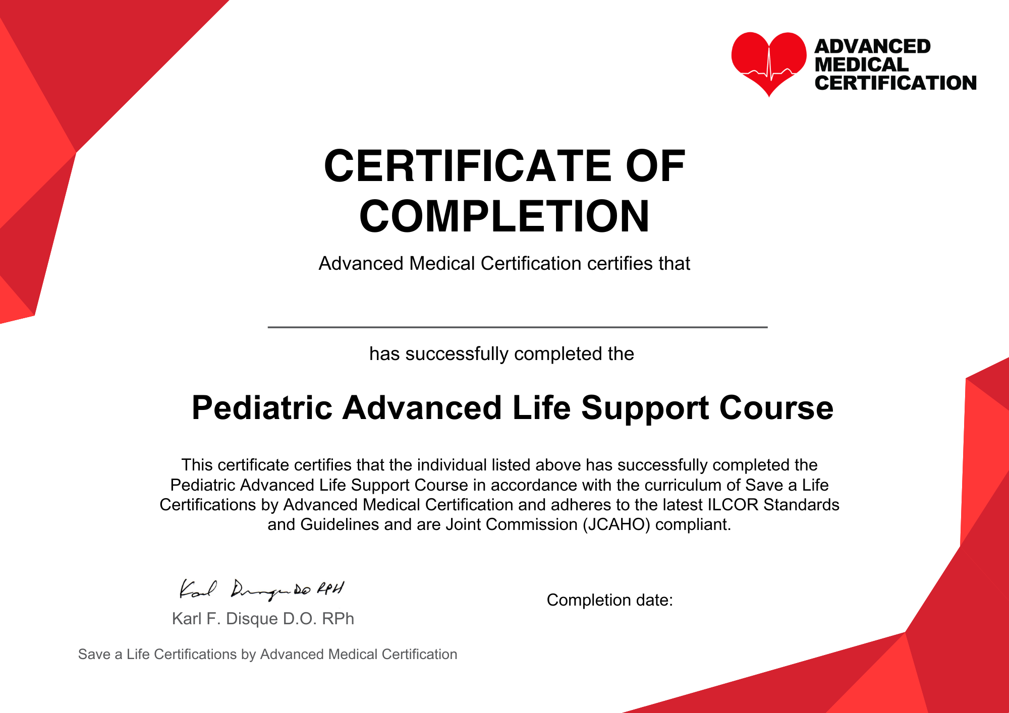 PALS Certification Course - Online Pediatric Advanced Life Support ...