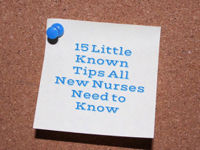tips new nurses need to know