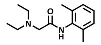 Lidocaine Chemical Structure