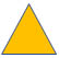 orange triangle representing assistance needed or hazardous spill