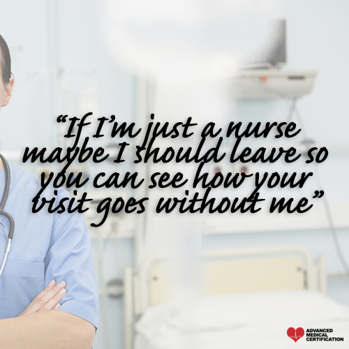 funny nurse quote visit