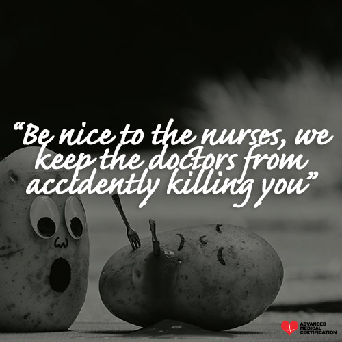funny nurse quote doctors