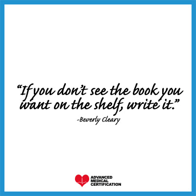 quotes to inspire you to be a leading nurse Beverly Cleary