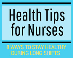 health tips for nurses infographic thumbnail