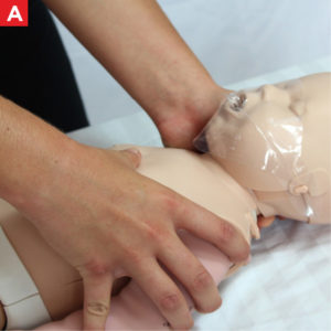Infant CPR Chest Compressions