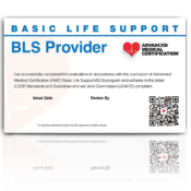 BLS Provider Card