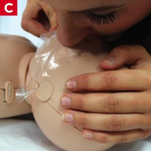 BLS Infant Mouth to Mouth
