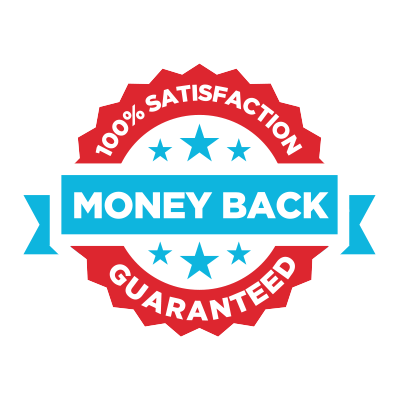 100% Satisfaction Money Back Guarantee