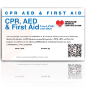 CPR Provider Card New