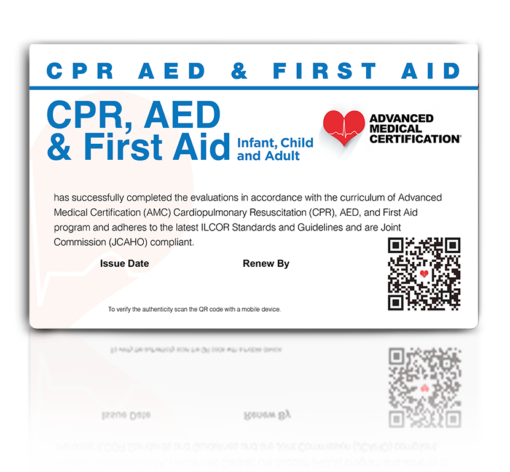 CPR Provider Card New