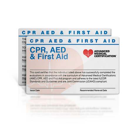 CPR &amp; First Aid Certification / Recertification