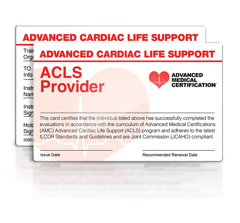 Online ACLS Certification Recertification For Life Options Online ACLS Certification Recertification For Life Options