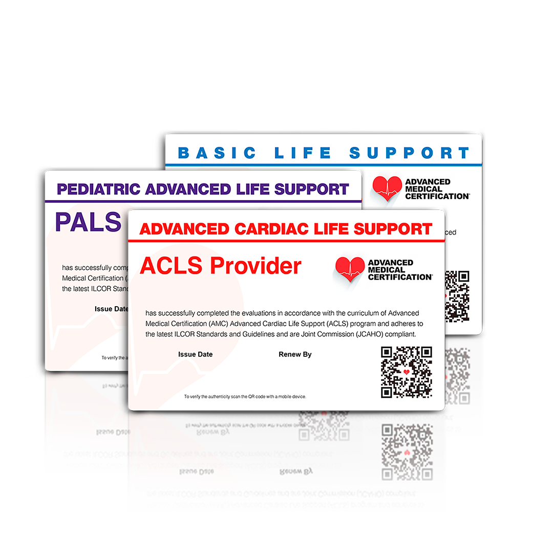 ACLS PALS BLS Certification Bundles